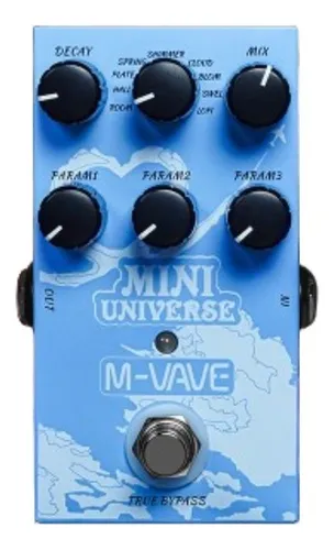 M-VAVE MINI UNIVERSE Reverb シマーリバーブ M-VAVE Guitar Pedal Reverb Innovation Unique Sound 9 Reverb