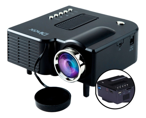 Proyector Led Portatil 48lm Hd Stereo Control Plug And Play