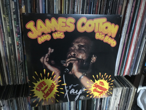 James Cotton Live From Chicago Vinilo 180gr Blues Alligator