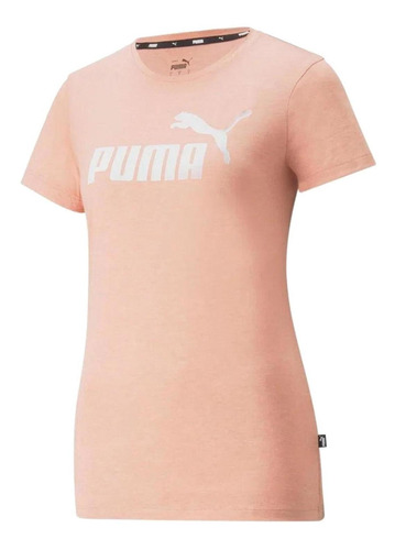 Playera Puma Ess Logo Tee Para Mujer 586876-63