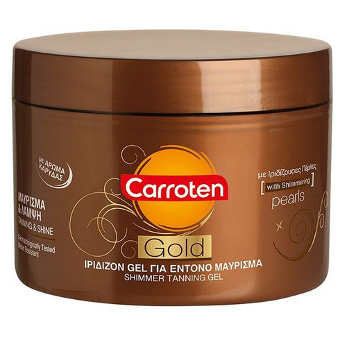 Carroten Oro Brillo Gel Bronceador Spf0 150ml 5oz