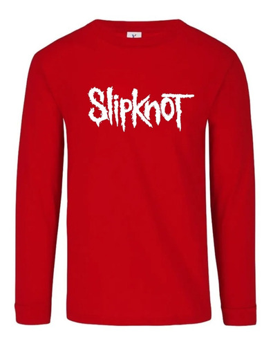 Camiseta Slipknot Manga Larga Camibuso Sueter