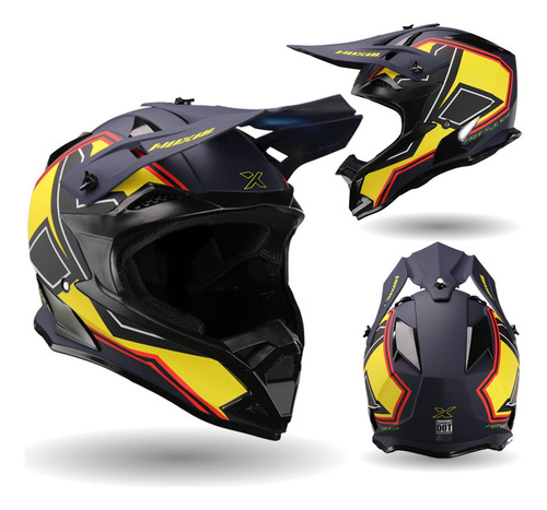 Casco Cross M Attack Moxal