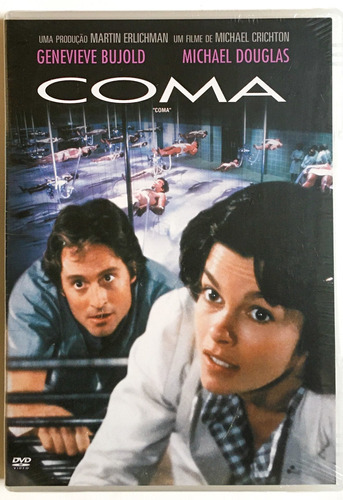 Dvd Coma - Michael Douglas - Novo Original Lacrado