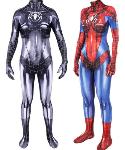 Mj Feminino Adulto Homem-aranha Com Meia-calça All Inclusive