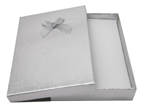 Imagen 2 de 8 de Set 6 Cajas De Regalo 13x18 Cms Joyas O Collares - Plateadas