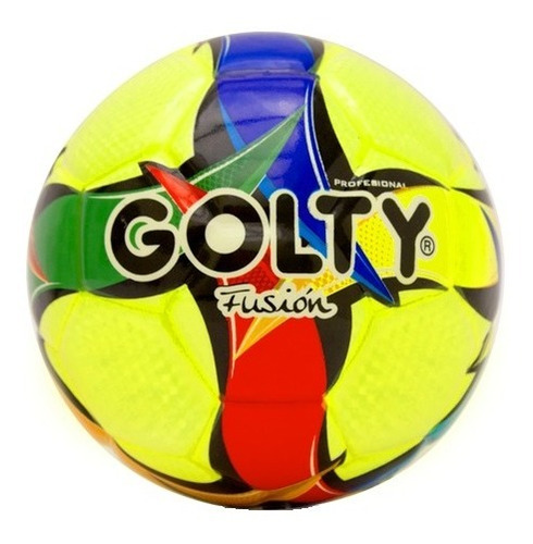 Balon Futbol Sala Futsal Golty Fusion Profesional Federado