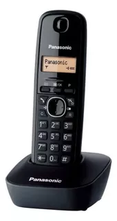 Teléfono Panasonic Panasonic KX-TG1611 inalámbrico 220V - color negro