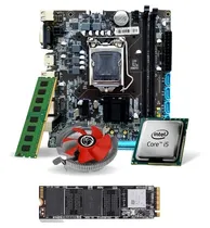 Comprar Kit Pl Mãe H81 + I5 4570  + 16 Gb Ddr3 + Cooler+ M2 512
