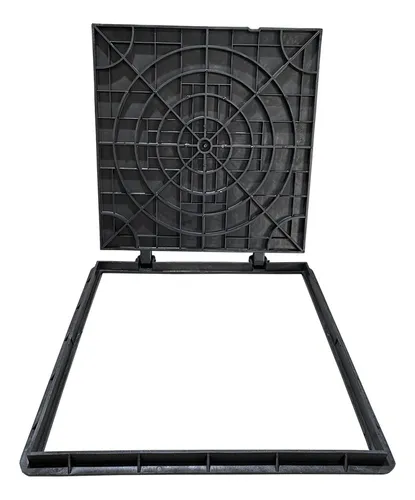 Tapa de PVC 60x60 Caja de alcantarillado eléctrica articulada Pasaje