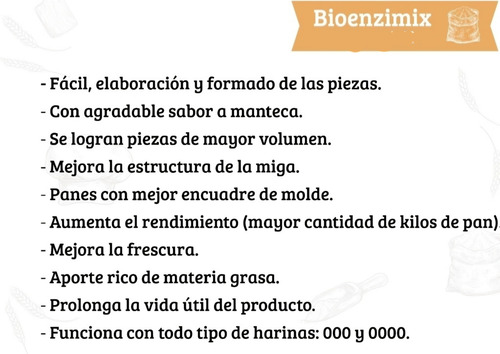 Aditivo Mejorador Premezcla Bolleria. X 10 Kg.