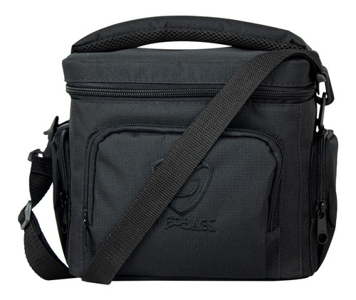 Imagem 2 de 8 de Bolsa Térmica Fitness Master Marmita Preto Preto Lancheira