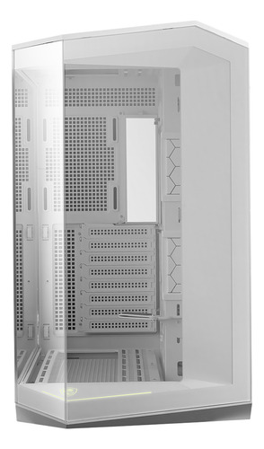 Gabinete Msi Mag Pano 100l Pz White Atx Media Torre Usb-c Blanco