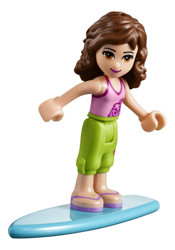 Cochecito De Playa Olivia De Juguete Lego Friends Con Acceso