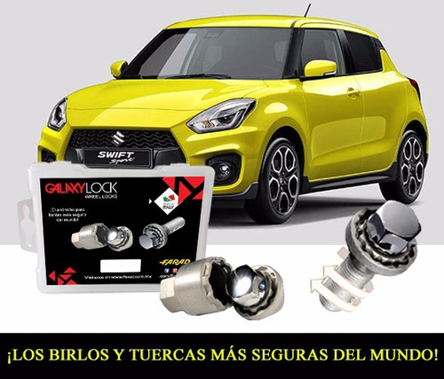 Antirrobo Rines Suzuki Swift Sport 2018 - Promoción!