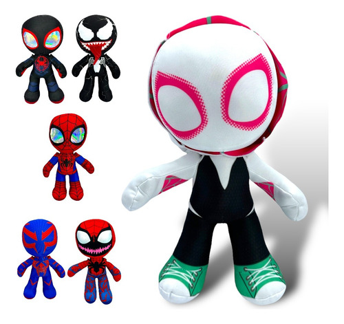 Muñeco De Peluche Spiderman Tipo Funko De 30 Cm Marvel Plus