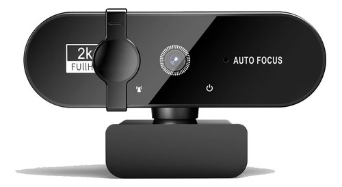 Webcam 2k Cámara Para Pc Computadora Portátil Con Micrófono