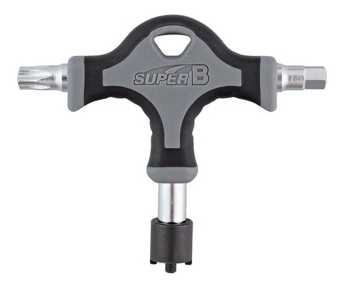 Imagen 1 de 9 de Herramienta Llave Allen 6mm + Torx 40 Super B Tb-th20