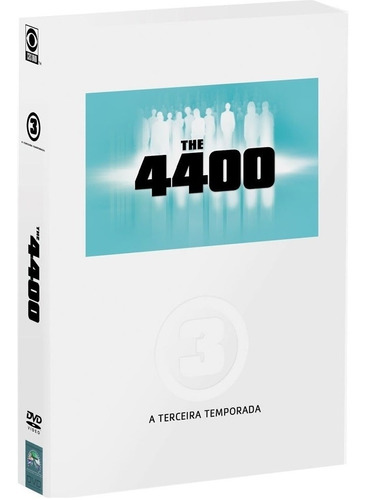 Dvd Lacrado Box The 4400 Terceira Temporada Completa 4 Disco