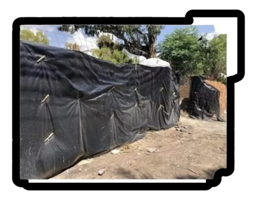 Hule O Plastico Negro 6x30m = 180m2 1ra Grues0 1a7