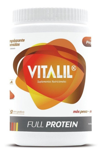 Full Protein Vital Reemplazante De Comidas Batido Proteico Sabor Frutilla