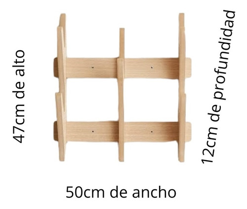 Imagen 3 de 10 de Perchero Nordico Escandinavo, De Pared, Sm - Rabbit Kids