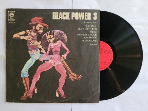 Billy Paul Isley Brothers Mfsb Jackson Black Power 3 Vinilo