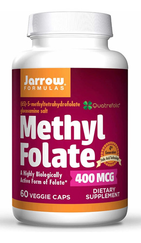 Jarrow Formulas Methyl Folate400 Mcg 60 Caps