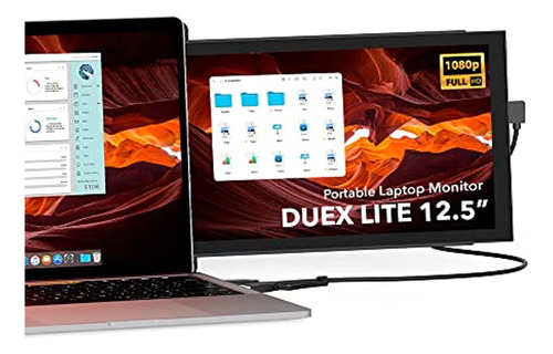 Nuevo Monitor Portátil Mobile Pixels Duex Lite, Monitor Dobl