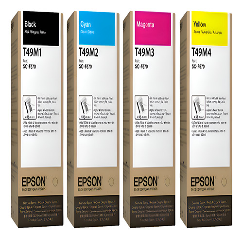 Tinta De Sublimación Epson Original Magenta T49m3 140ml