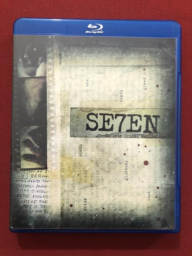 Blu-ray - Se7en - Os Sete Crimes Capitais - Seminovo