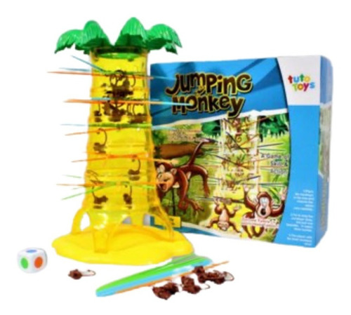 Juego Monos Locos Mesa Niños Jumping Monkey Infantil Familia