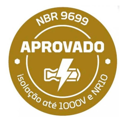 Imagem 6 de 6 de Alicate Universal Profissional 8'' Isolado 8280-iox Gedore