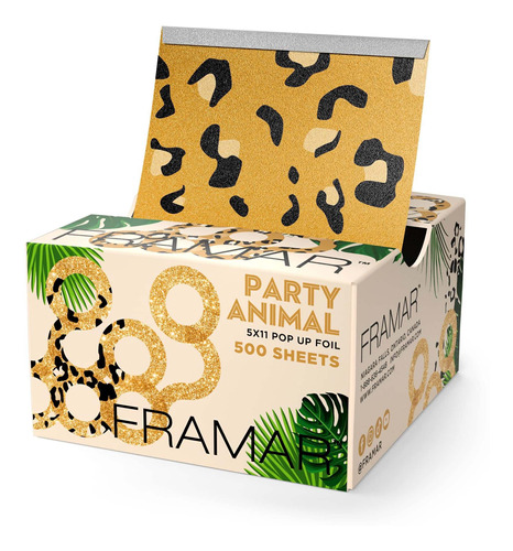 Framar Party Animal Pop Up   Foil, Hojas De Papel De Al...