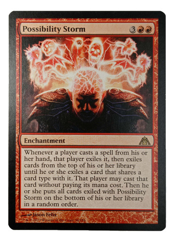 Carta Magic Possibility Storm [dragon Maze] Mtg Enchantment