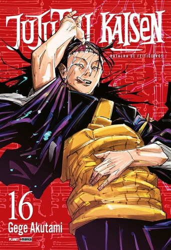 Jujutsu Kaisen - Batalha De Feiticeiros - 16, de Akutami, Gege. Editora Panini Brasil LTDA, capa mole em português, 2022