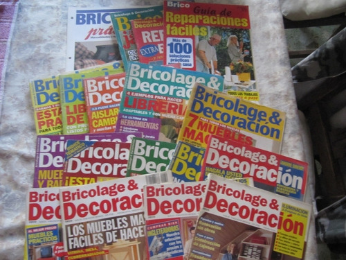 Lote De 18 Revistas De Bricolage & Decoracion - Deco