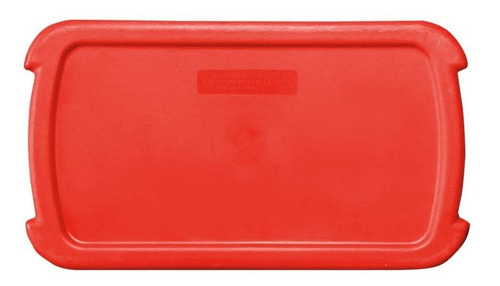 2 Pack Bote De Basura 42l Sin Tapa Color Rojo