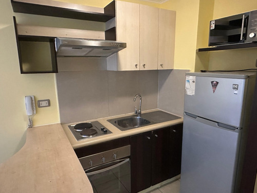 Cómodo Depto. 1d/1b, 30m2, San Isidro / Curicó, Santiago