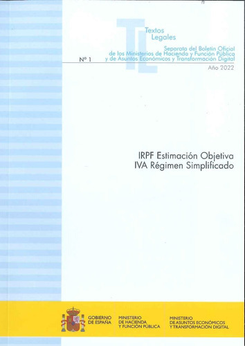 Irpf Estimación Objetiva Iva Régimen Simplificado -   -  