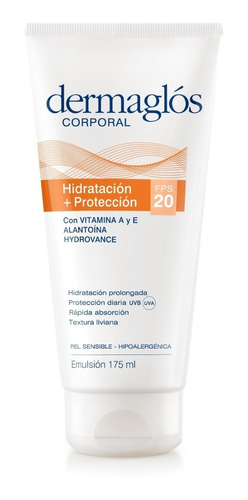 Dermaglos Emulsion Hidratacion + Proteccion Fps20 175ml