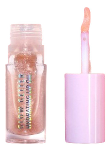 Moira Aceite Hidratante Para Labios Glow Getter Champagne Acabado Gloss Color Champagne Kiss