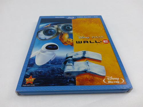  Pelicula Blu-ray - Wall-e  Combo 3 Discos + Slipcover 