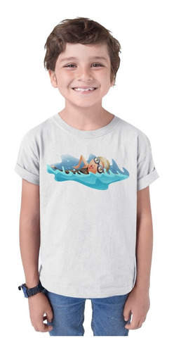Camisetas De Niño Manga Corta De Nadadores Originales  Ojo