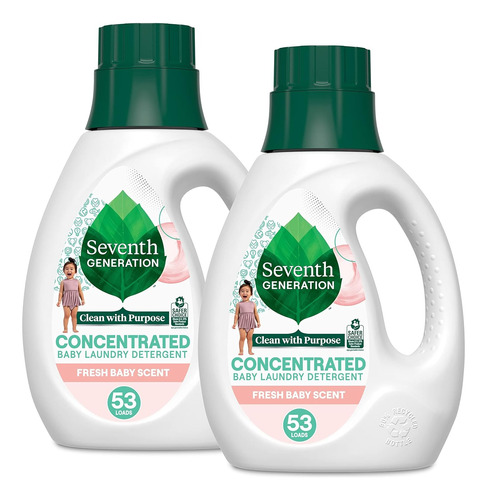 Detergente Seventh Generation Para Ropa De Bebe 1.18l