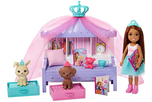 Conjunto De Juego Barbie Princess Adventure Chelsea Princes.