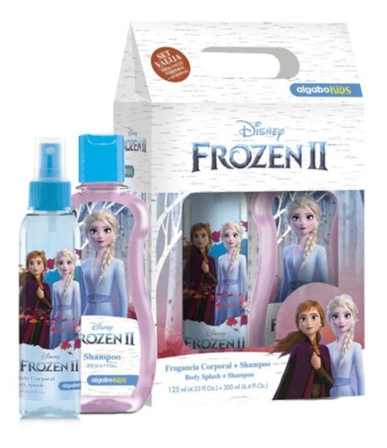 Algabo Frozen Ii Set Body Splash 125ml + Shampoo 200ml