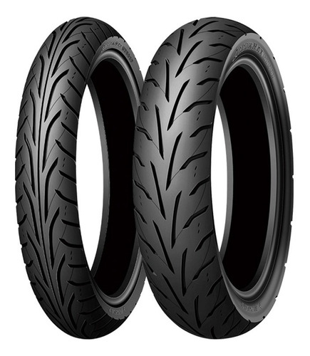 Pareja 100/80-17 Y 130/70-17 Dunlop Gt601 Neumatico De Moto