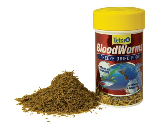 Tetra Bloodworms 8 Gr Larvas De Mosquito Bettas Aquabreed