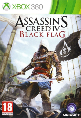 Jogo Assassins Creed Black Flag Xbox 360 Dublado Frete Gráti